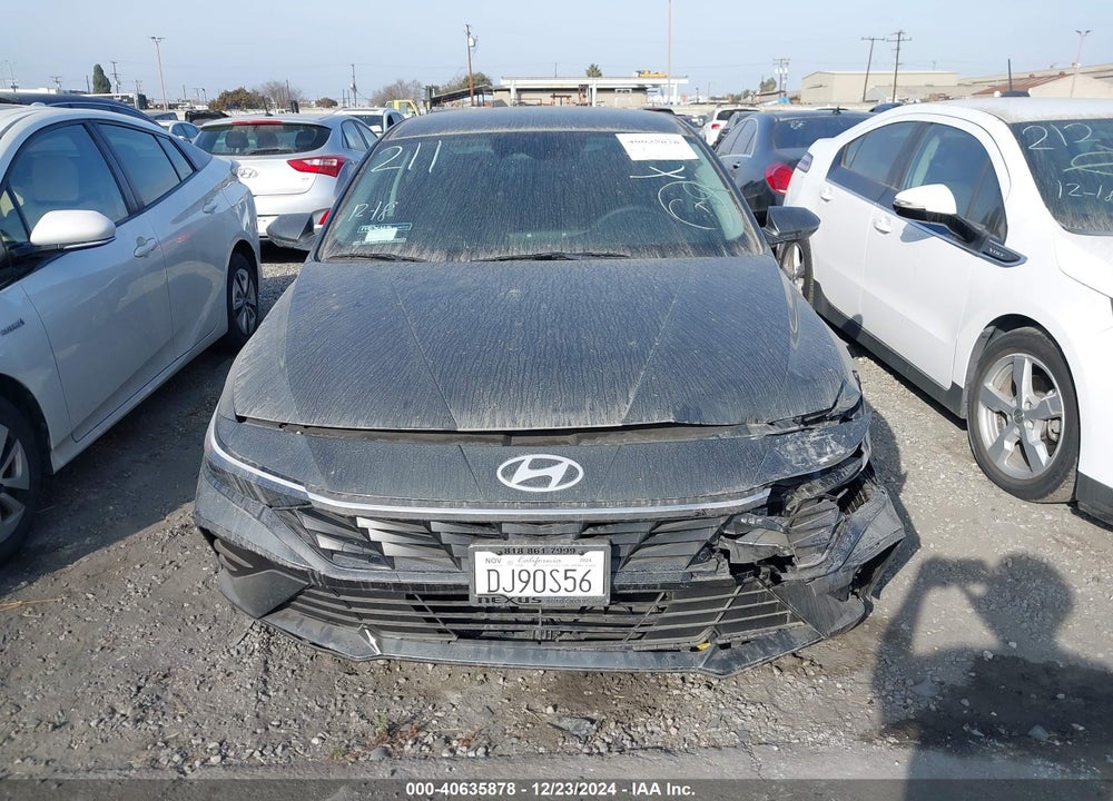 2024 HYUNDAI ELANTRA HYBRID BLUE VIN: KMHLM4DJ9RU115757