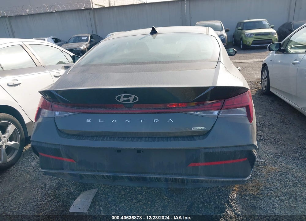 2024 HYUNDAI ELANTRA HYBRID BLUE VIN: KMHLM4DJ9RU115757
