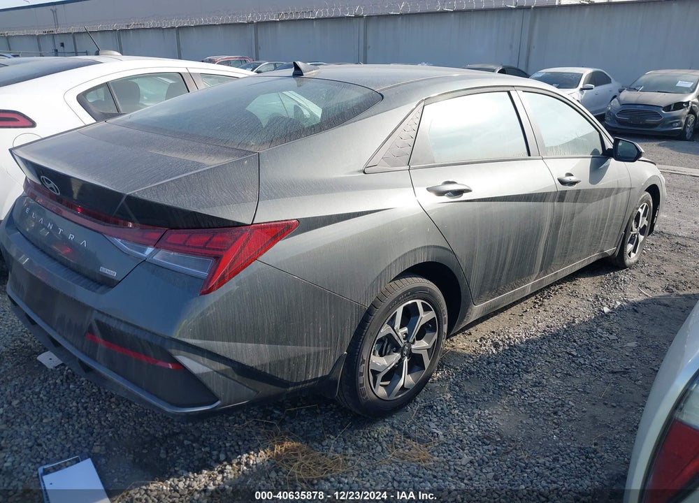 2024 HYUNDAI ELANTRA HYBRID BLUE VIN: KMHLM4DJ9RU115757
