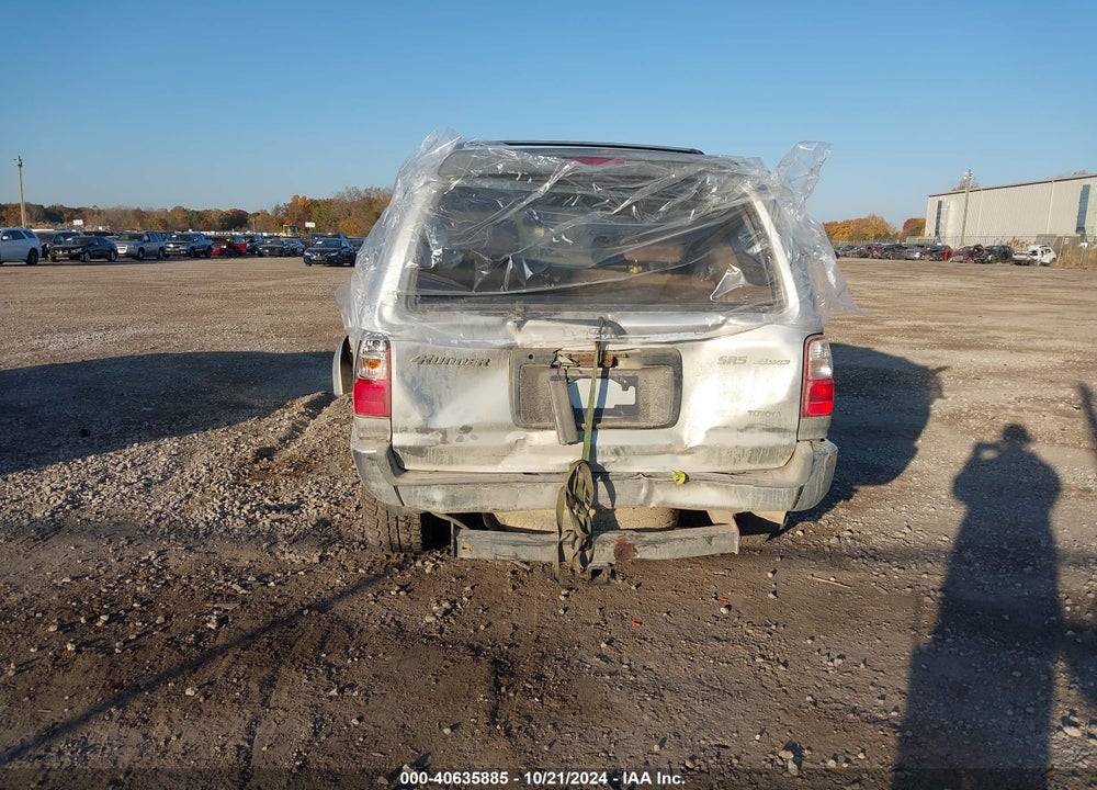2001 TOYOTA 4RUNNER SR5 V6 VIN: JT3HN86R910338009