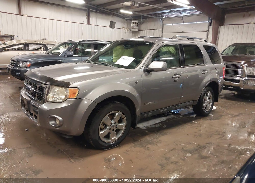2008 FORD ESCAPE LIMITED VIN: 1FMCU94148KD42362