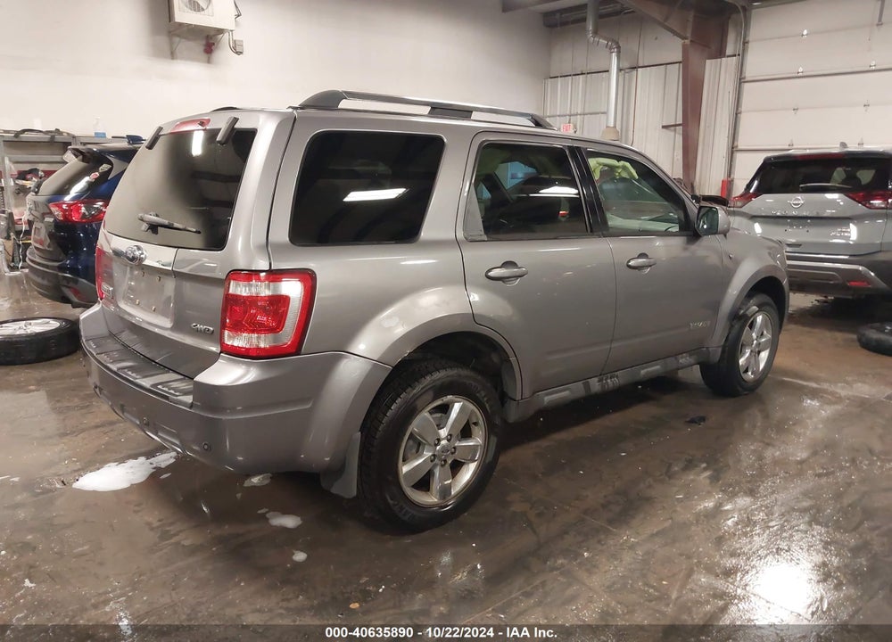2008 FORD ESCAPE LIMITED VIN: 1FMCU94148KD42362