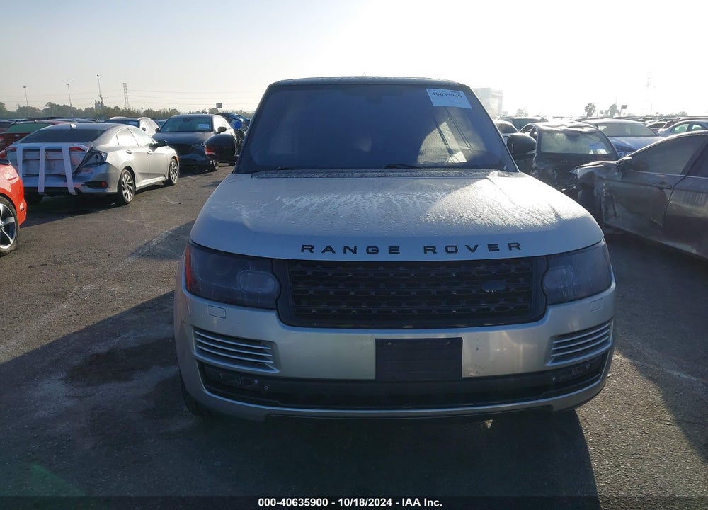 2015 LAND ROVER RANGE ROVER 5.0L V8 SUPERCHARGED VIN: SALGS3TF5FA218358