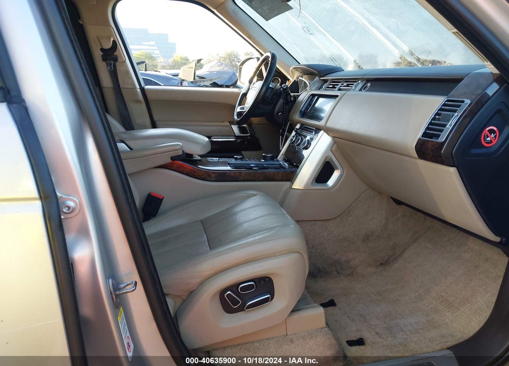 2015 LAND ROVER RANGE ROVER 5.0L V8 SUPERCHARGED VIN: SALGS3TF5FA218358