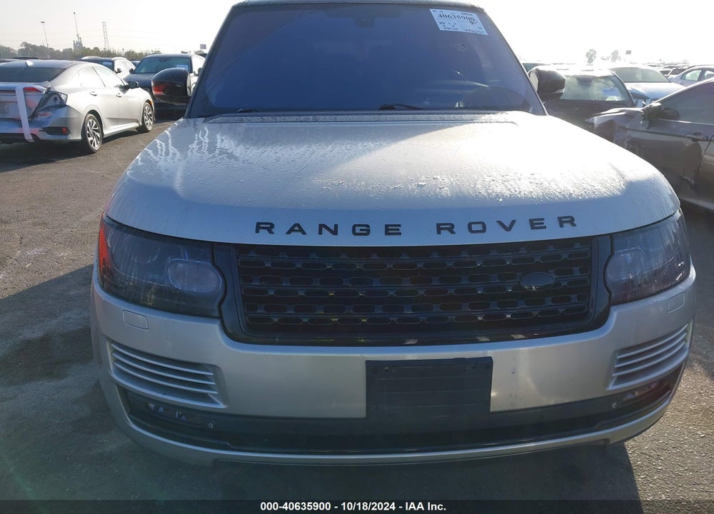 2015 LAND ROVER RANGE ROVER 5.0L V8 SUPERCHARGED VIN: SALGS3TF5FA218358