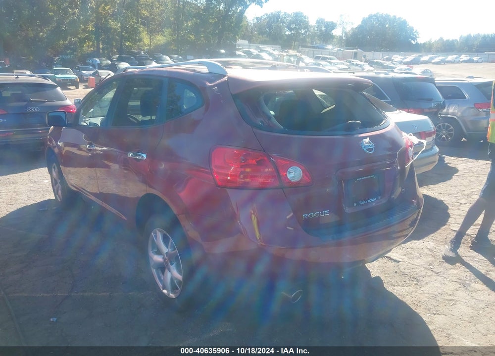 2010 NISSAN ROGUE SL VIN: JN8AS5MT2AW016431
