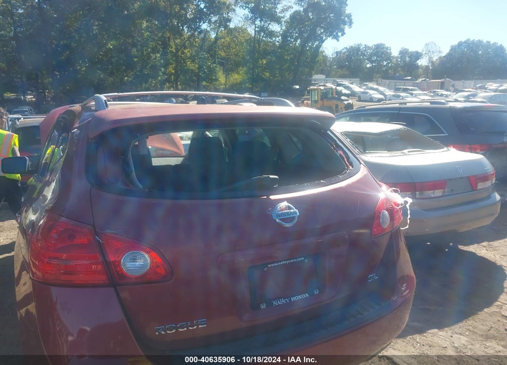 2010 NISSAN ROGUE SL VIN: JN8AS5MT2AW016431