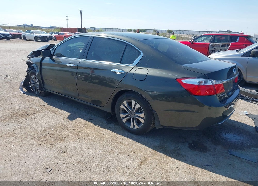 2013 HONDA ACCORD LX VIN: 1HGCR2F36DA216825