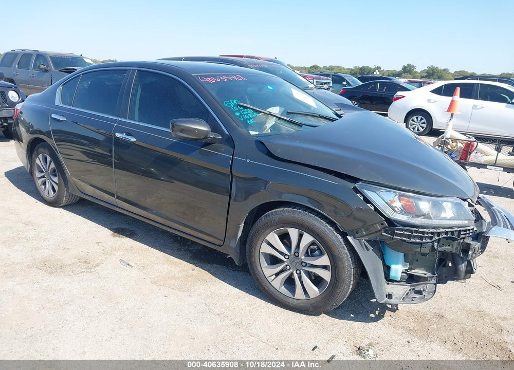 2013 HONDA ACCORD LX VIN: 1HGCR2F36DA216825