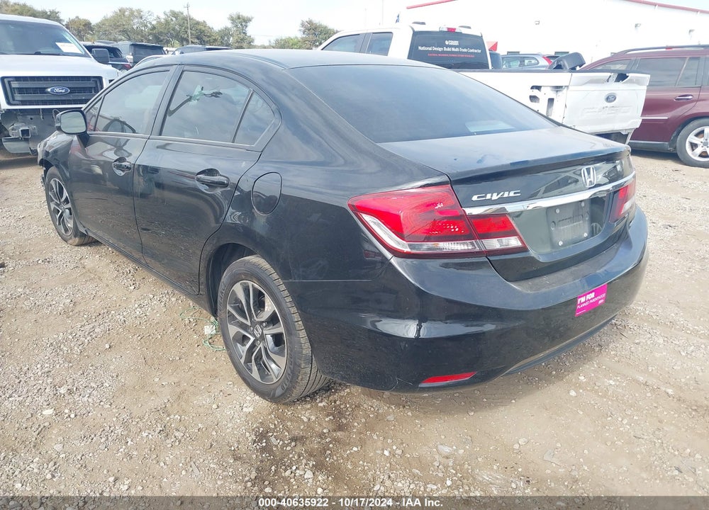 2013 HONDA CIVIC EX VIN: 19XFB2F82DE080881