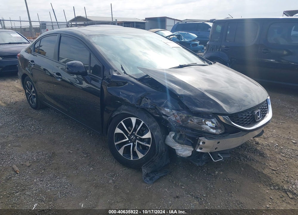 2013 HONDA CIVIC EX VIN: 19XFB2F82DE080881
