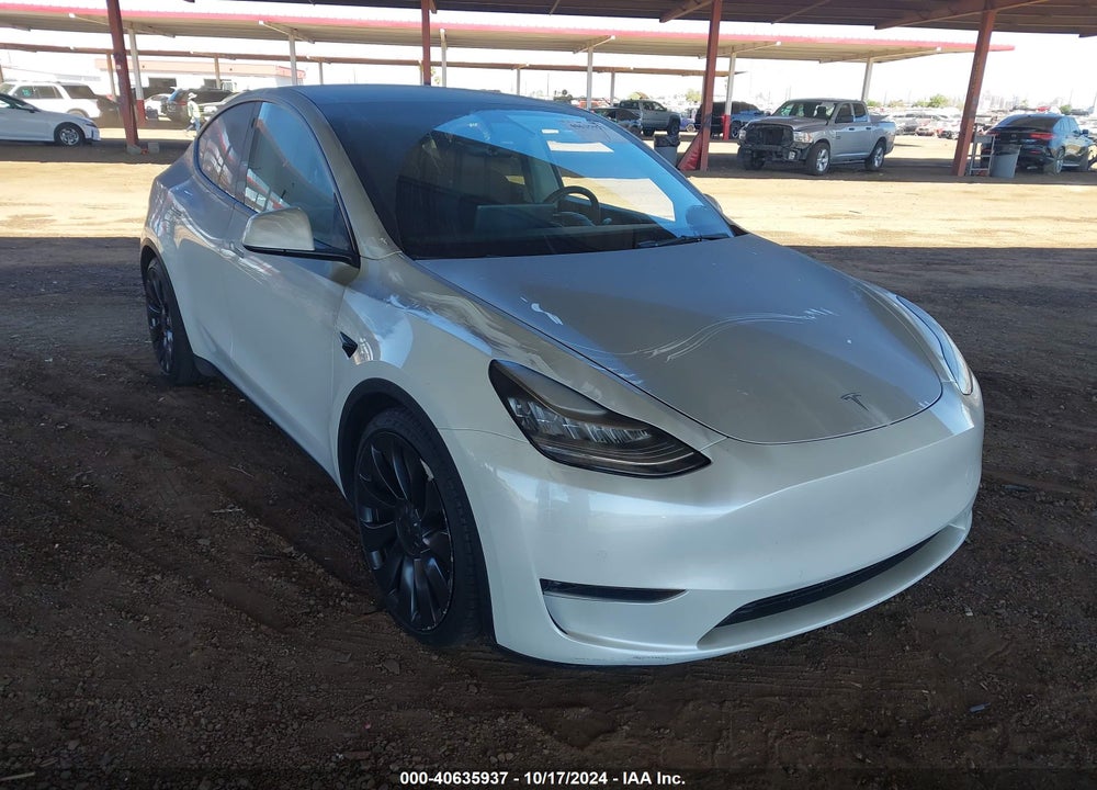 2021 TESLA MODEL Y PERFORMANCE DUAL MOTOR ALL-WHEEL DRIVE VIN: 5YJYGDEF7MF098583