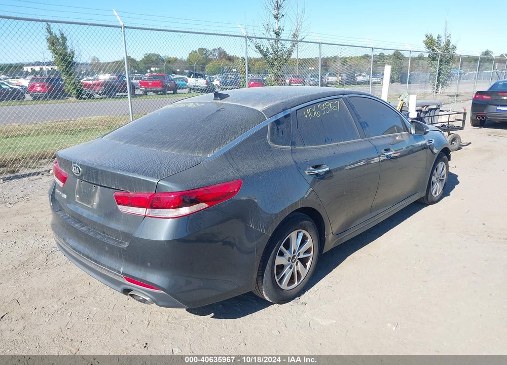 2016 KIA OPTIMA VIN: 5XXGT4L35GG080312
