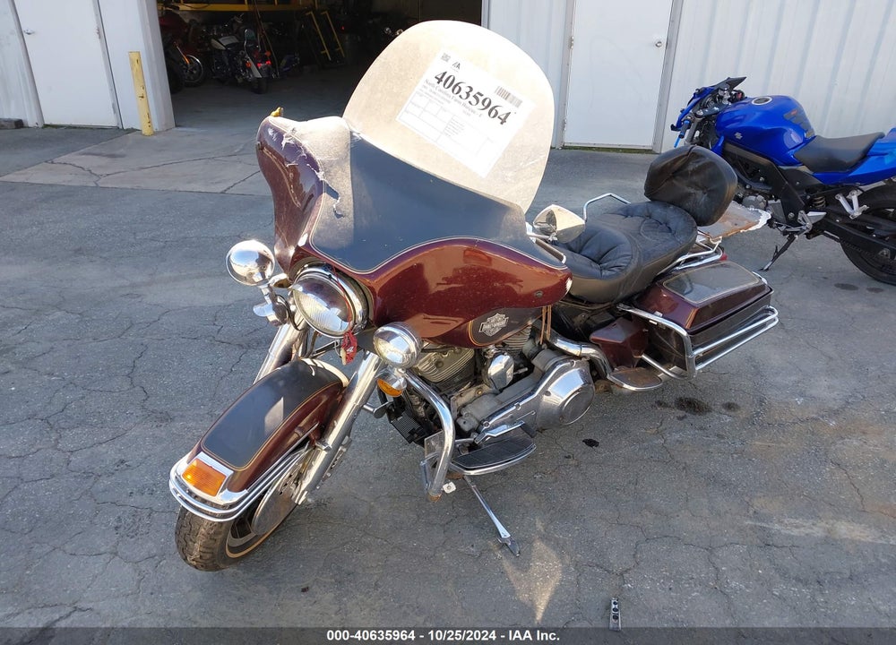 1985 HARLEY-DAVIDSON FLHT CLASSIC VIN: 1HD1DDL17FY501058