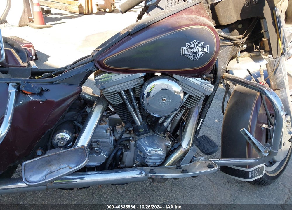 1985 HARLEY-DAVIDSON FLHT CLASSIC VIN: 1HD1DDL17FY501058