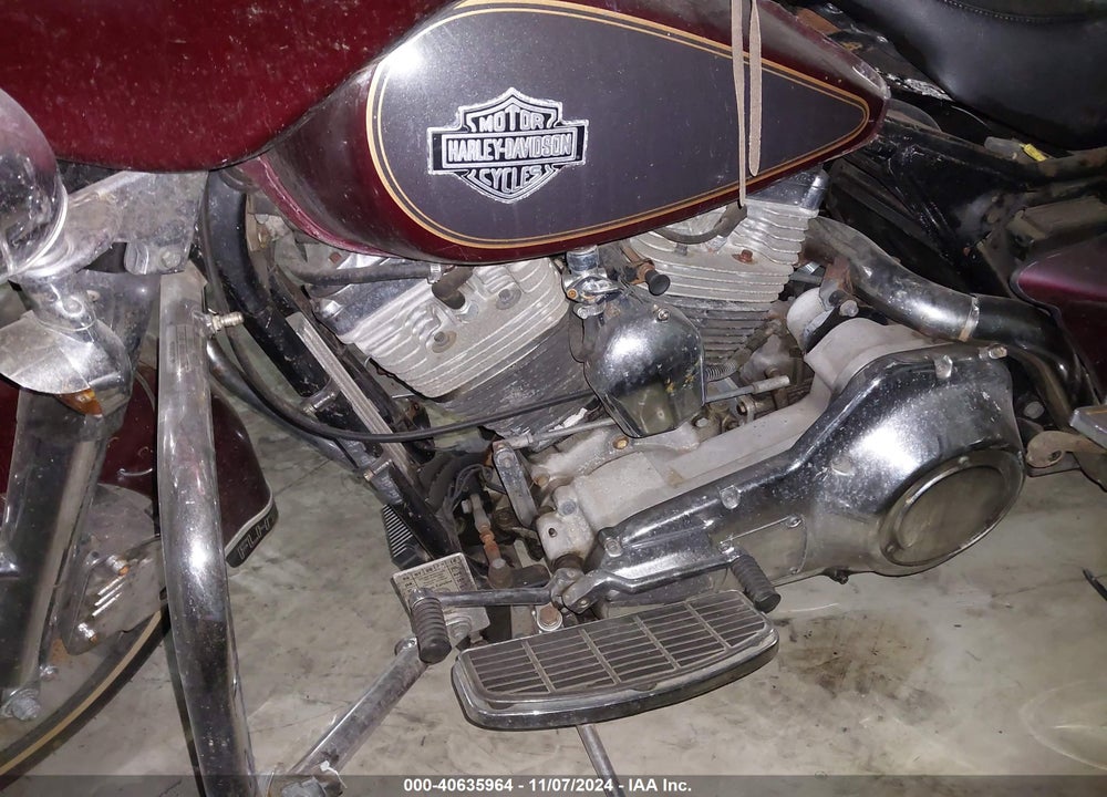1985 HARLEY-DAVIDSON FLHT CLASSIC VIN: 1HD1DDL17FY501058