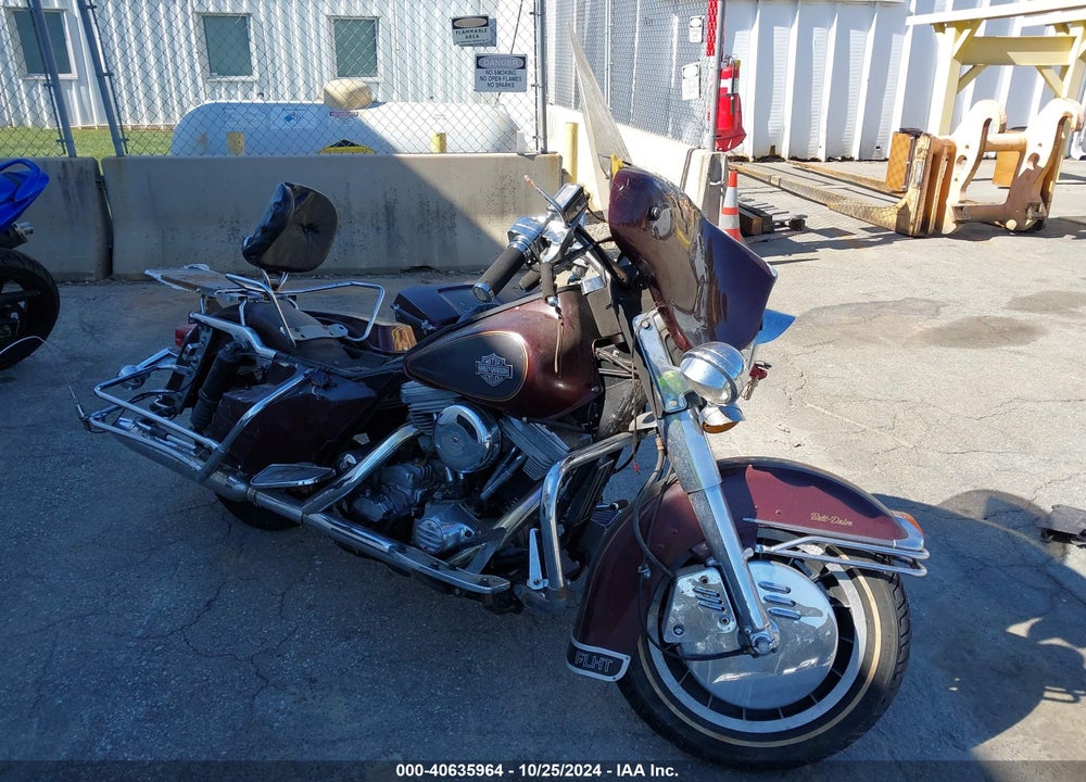 1985 HARLEY-DAVIDSON FLHT CLASSIC VIN: 1HD1DDL17FY501058