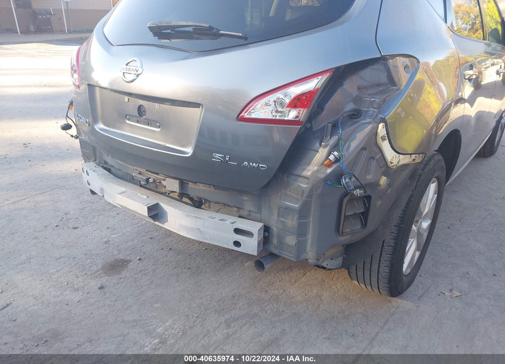 2014 NISSAN MURANO SL VIN: JN8AZ1MW6EW531565