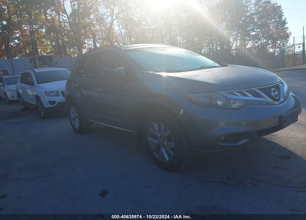 2014 NISSAN MURANO SL VIN: JN8AZ1MW6EW531565