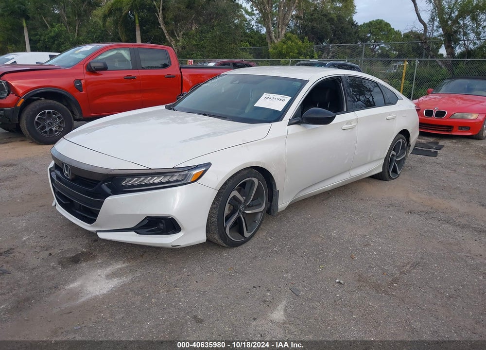 2022 HONDA ACCORD SPORT VIN: 1HGCV1F34NA065619