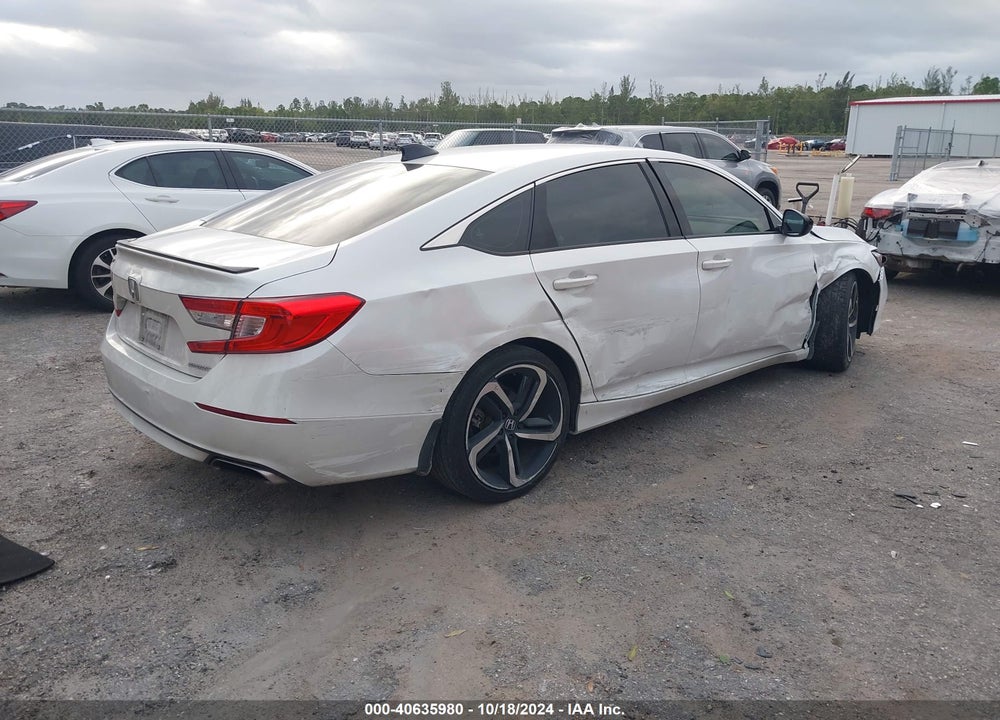 2022 HONDA ACCORD SPORT VIN: 1HGCV1F34NA065619