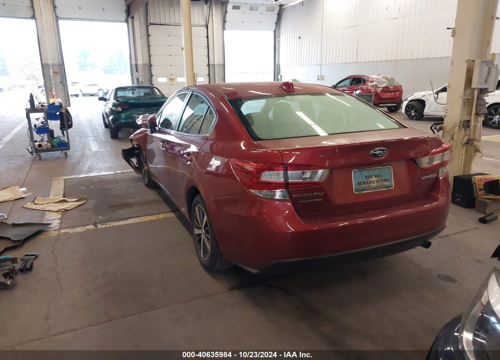 2022 SUBARU IMPREZA PREMIUM VIN: 4S3GKAV64N3606063