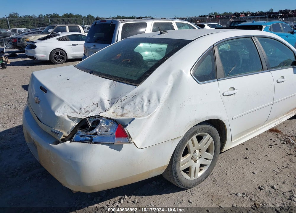 2012 CHEVROLET IMPALA LT VIN: 2G1WG5E39C1285109