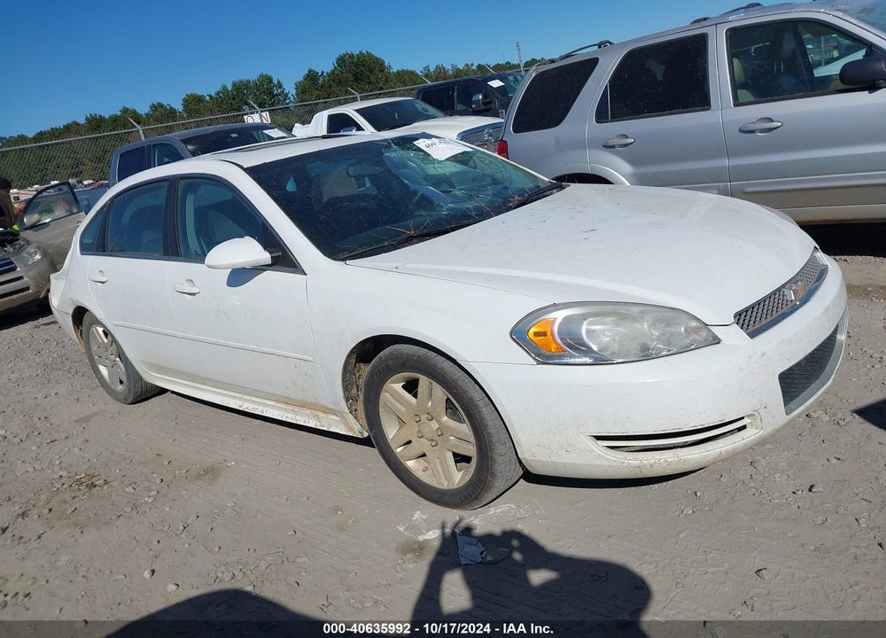 2012 CHEVROLET IMPALA LT VIN: 2G1WG5E39C1285109
