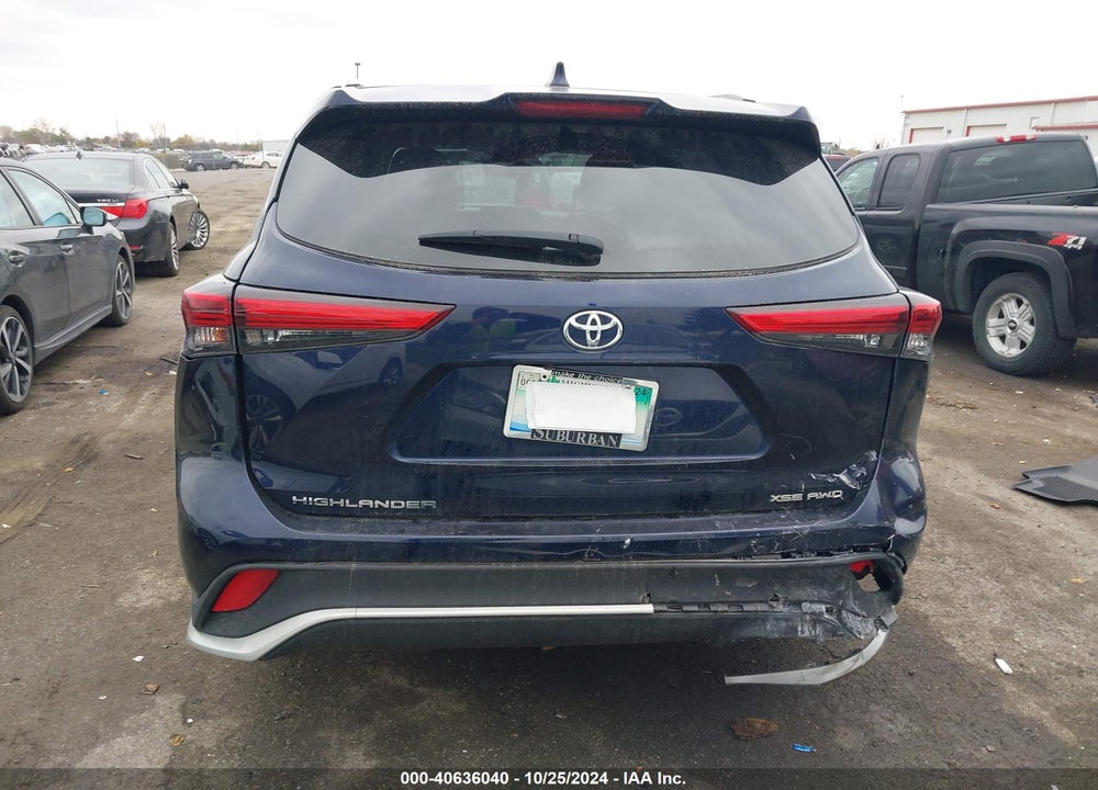 2021 TOYOTA HIGHLANDER XSE VIN: 5TDJZRBH1MS140644