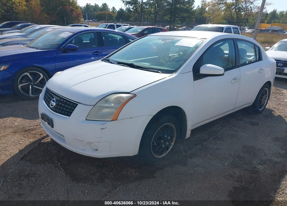 2008 NISSAN SENTRA 2.0 VIN: 3N1AB61E58L735053