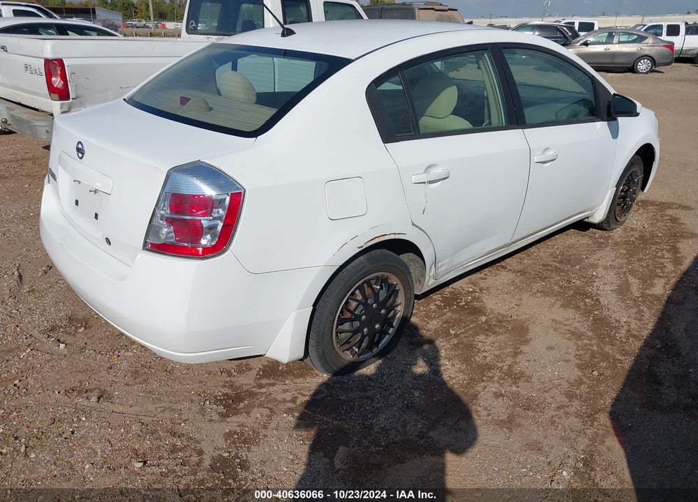 2008 NISSAN SENTRA 2.0 VIN: 3N1AB61E58L735053