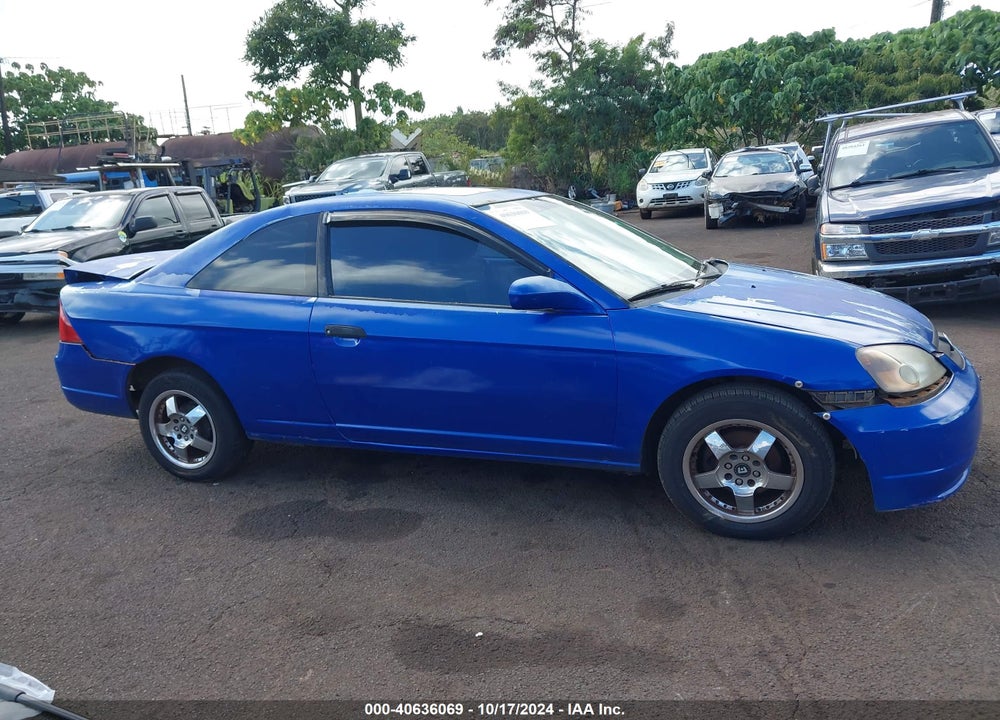 2001 HONDA CIVIC EX VIN: 1HGEM22931L062799