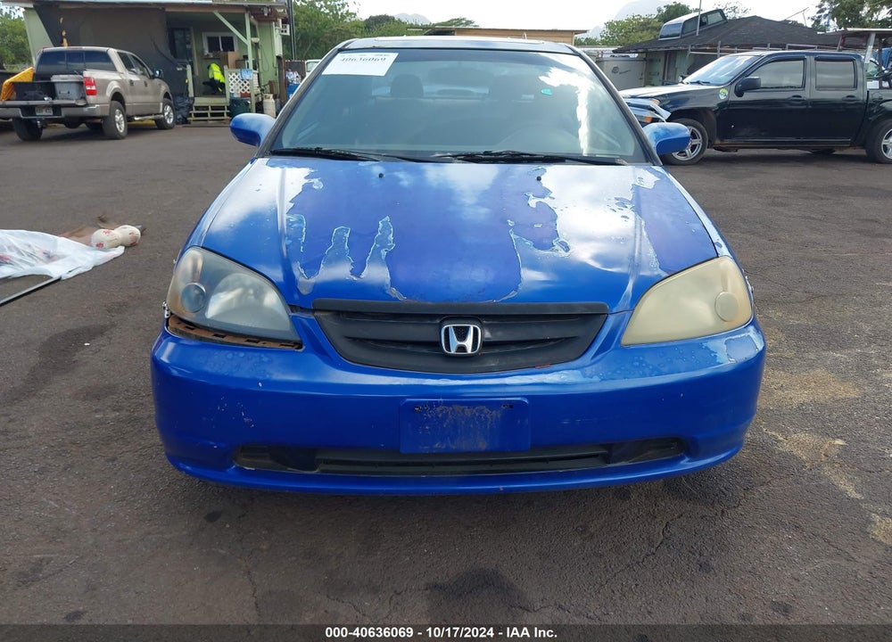 2001 HONDA CIVIC EX VIN: 1HGEM22931L062799