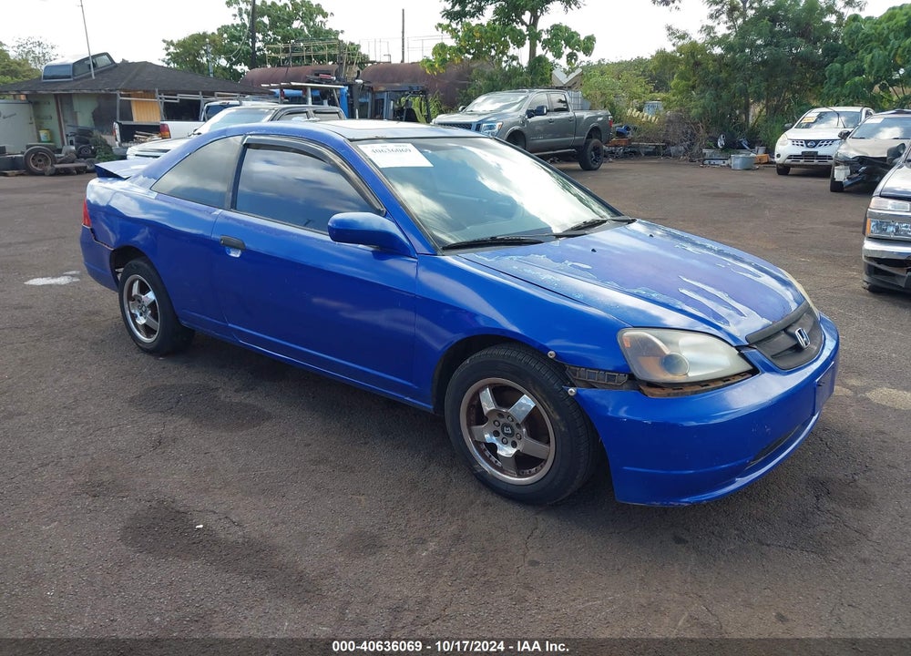 2001 HONDA CIVIC EX VIN: 1HGEM22931L062799