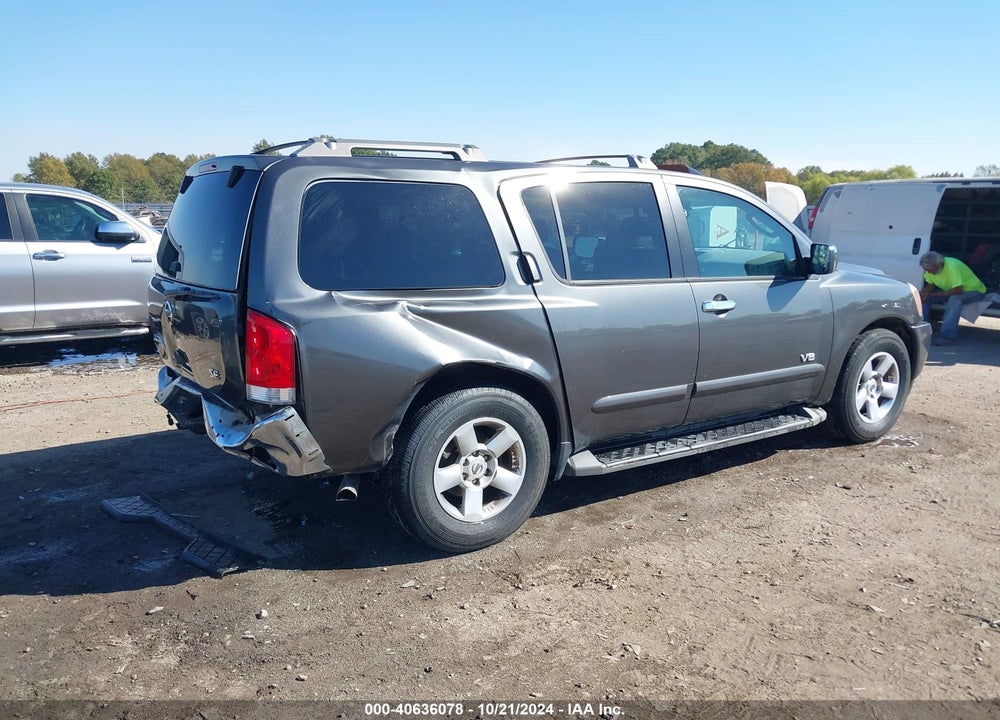 2007 NISSAN ARMADA SE VIN: 5N1BA08A07N713802