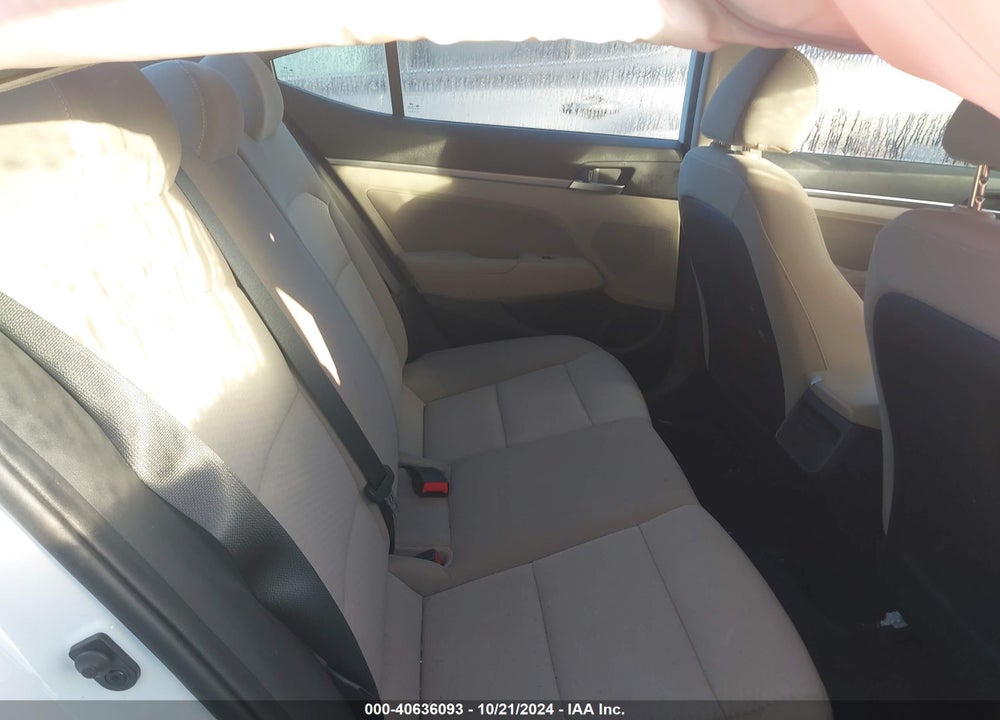 2019 HYUNDAI ELANTRA VALUE EDITION VIN: 5NPD84LF5KH435328