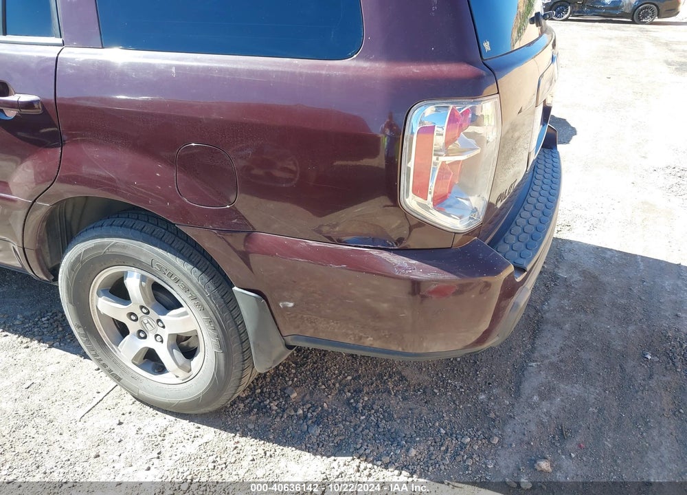 2007 HONDA PILOT EX-L VIN: 5FNYF28527B034613