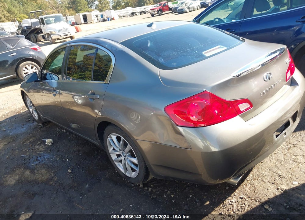 2007 INFINITI G35 JOURNEY VIN: JNKBV61EX7M702951