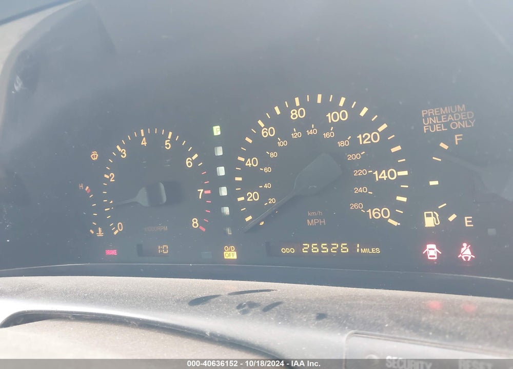 1994 LEXUS SC 400 VIN: JT8UZ30C6R0038377