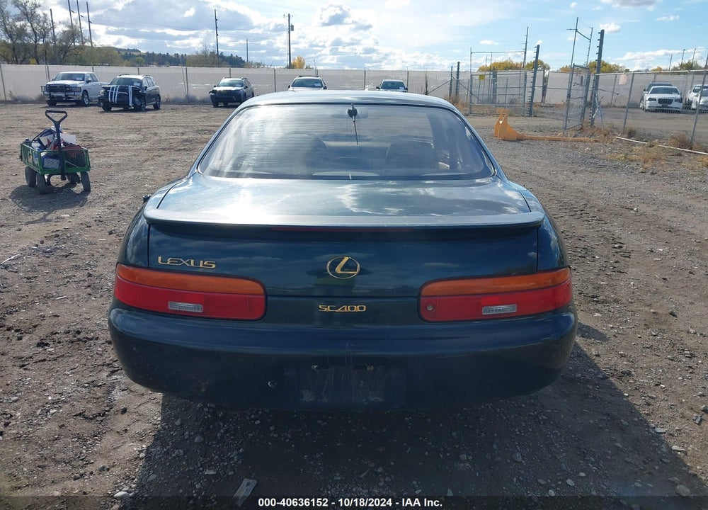1994 LEXUS SC 400 VIN: JT8UZ30C6R0038377