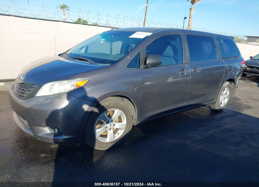 2011 TOYOTA SIENNA BASE V6 VIN: 5TDZK3DC9BS175869