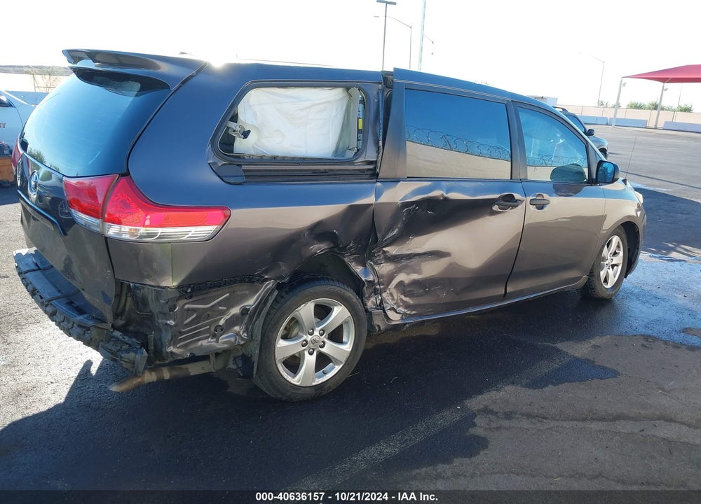 2011 TOYOTA SIENNA BASE V6 VIN: 5TDZK3DC9BS175869
