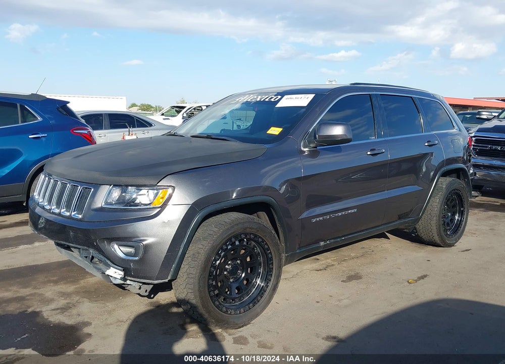 2014 JEEP GRAND CHEROKEE LAREDO VIN: 1C4RJEAG7EC249544