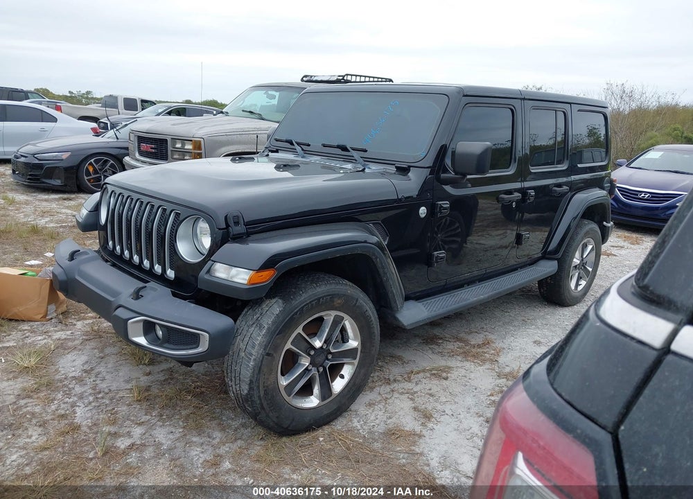 2018 JEEP WRANGLER UNLIMITED SAHARA 4X4 VIN: 1C4HJXEN5JW232458
