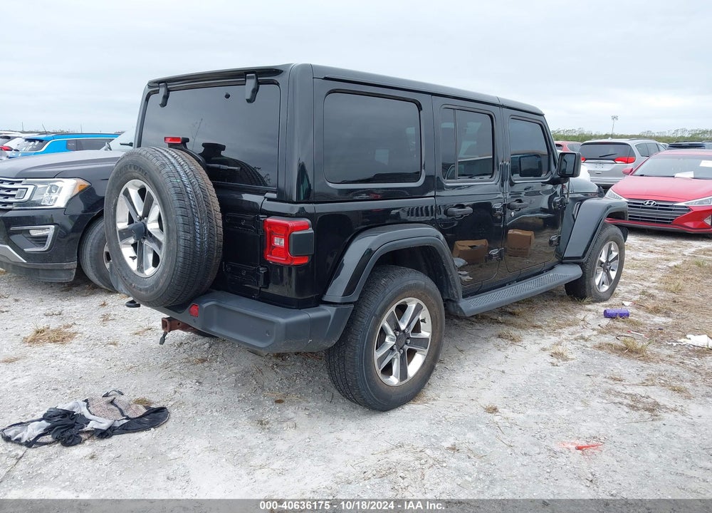 2018 JEEP WRANGLER UNLIMITED SAHARA 4X4 VIN: 1C4HJXEN5JW232458
