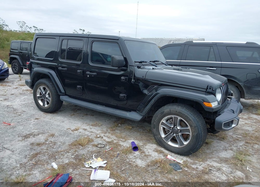 2018 JEEP WRANGLER UNLIMITED SAHARA 4X4 VIN: 1C4HJXEN5JW232458