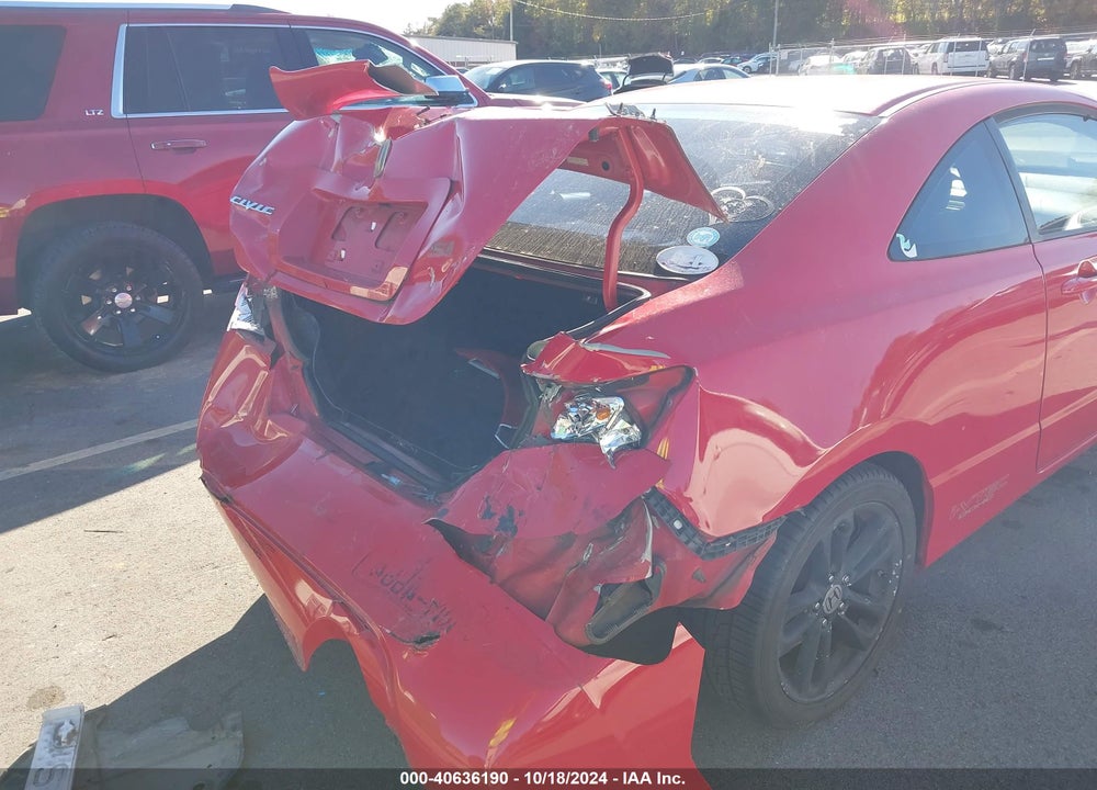 2008 HONDA CIVIC SI VIN: 2HGFG215X8H701617