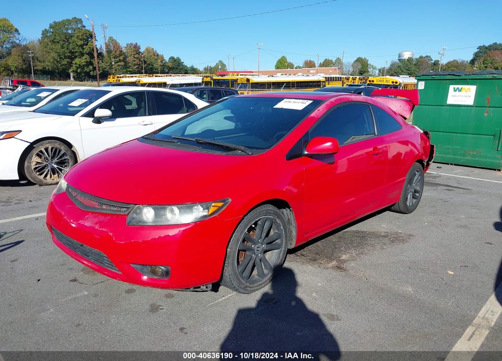 2008 HONDA CIVIC SI VIN: 2HGFG215X8H701617