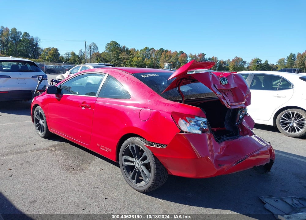 2008 HONDA CIVIC SI VIN: 2HGFG215X8H701617