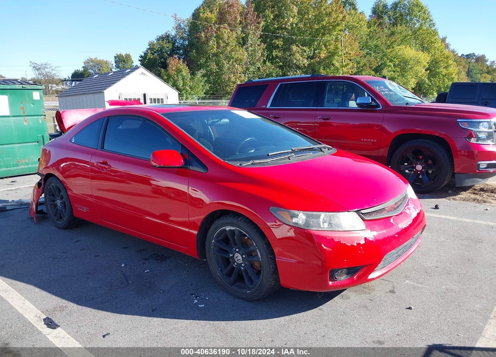2008 HONDA CIVIC SI VIN: 2HGFG215X8H701617
